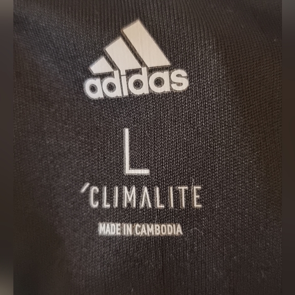 Adidas Climalite | Men's T-shirt | Black | Size L | Short Sleeve - Picture 8 of 9